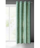 Zasłona welwetowa Mabel 140x250 ciemnozielona