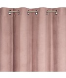 Zasłona welwetowa Milo 140x250 ciemnoróżowa