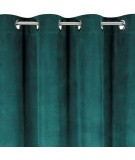 Zasłona welwetowa Milo 140x250 ciemnozielona