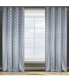 Zasłona welwetowa Abel 140x250 stalowa/srebrna