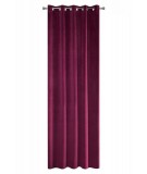 Zasłona welwetowa Villa 140x250 bordowa