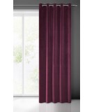 Zasłona welwetowa Villa 140x250 bordowa