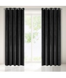 Zasłona welwetowa Villa 140x250 czarna