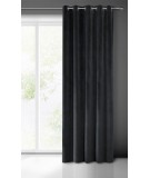 Zasłona welwetowa Villa 140x250 czarna