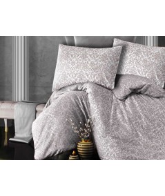 Polska pościel satyna żakardowa 160x200 + 2x70x80 z zamkiem Ninova 2