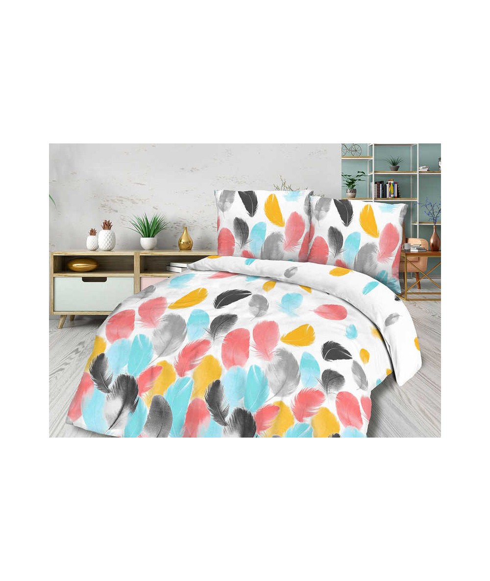 Pościel bawełna CottonLove 140x200 + 1x70x80 z zamkiem 71437