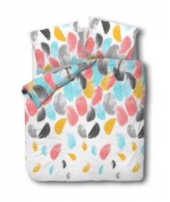 Pościel bawełna CottonLove 140x200 + 1x70x80 z zamkiem 71437