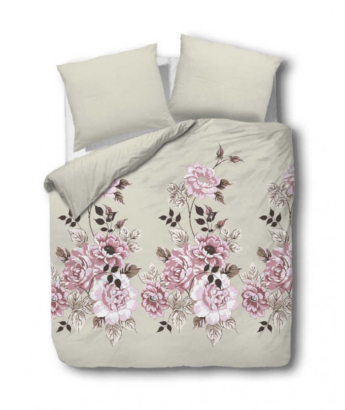 Pościel satyna bawełniana 200x220 + 2x70x80 z zamkiem 91-1