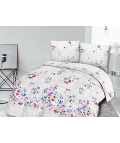 Pościel satyna bawełniana 200x220 + 2x70x80 z zamkiem 92-1