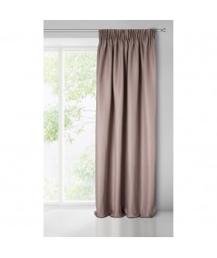 Zasłona Aggie 140x270 pudrowa