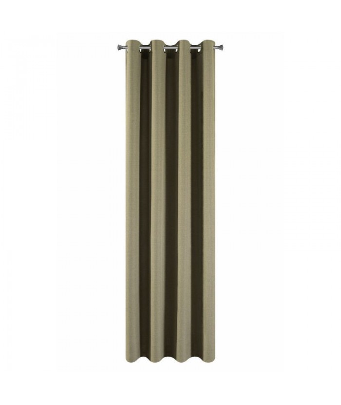 Zasłona płócienna Judyta 140x250 ciemnooliwkowa