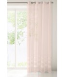Firana z etaminy Efil 140x250 różowa