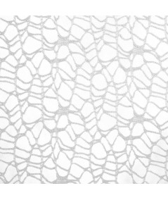 Firana z siateczki Jowita 140x250 biała