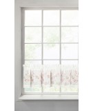 Zazdrostka z koronką Amelia 30x150 biała/różowa