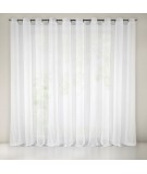 Firana Sakali 300x250 biała z przelotkami