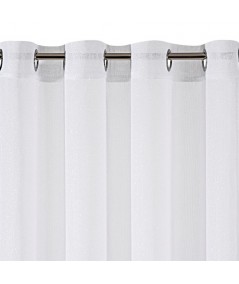 Firana Sakali 300x250 biała z przelotkami