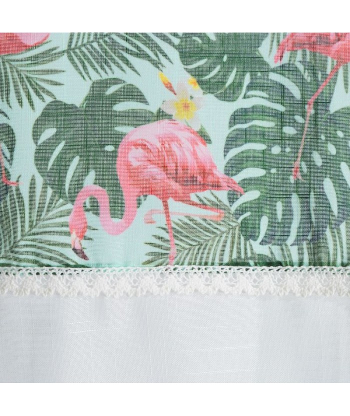 Zazdrostka Botanic 60x150 zielona/biała