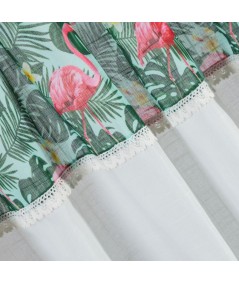 Zazdrostka Botanic 60x150 zielona/biała