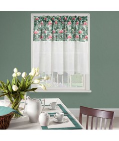Zazdrostka Botanic 90x150 zielona/biała