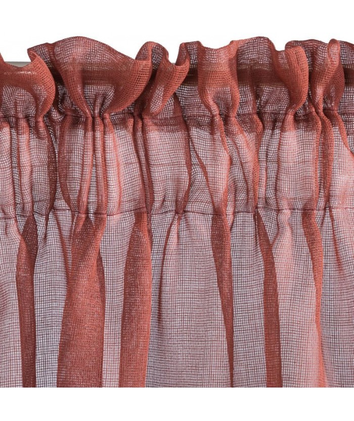Firana Metis 140x300 jasnobordowa