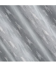 Zasłona Tilda 140x250 biała/srebrna
