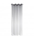 Zasłona Ravia 140x250 biała/grafitowa