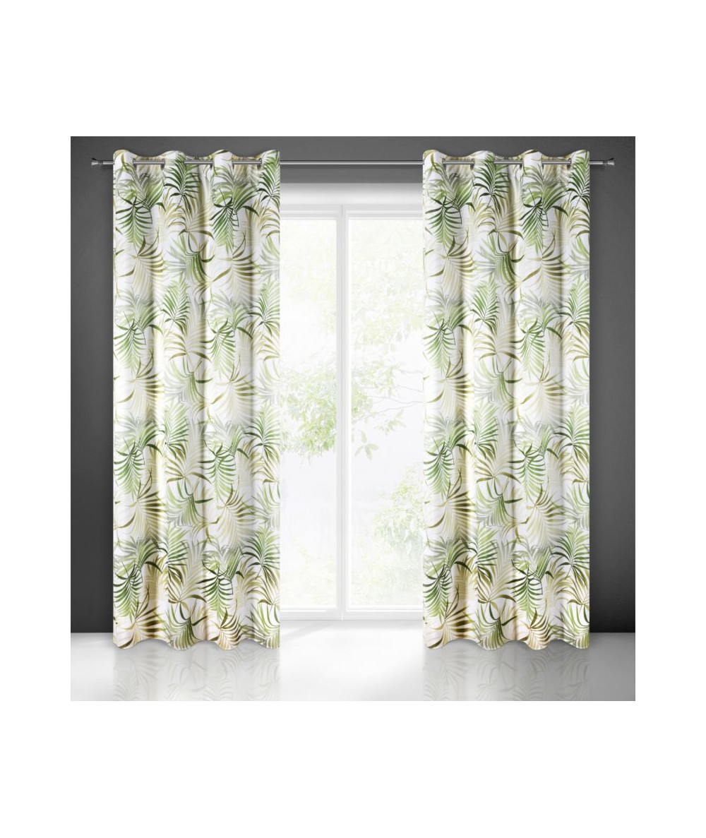 Zasłona Salma 140x250 zielona