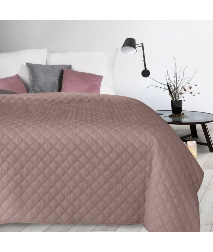 Narzuta mikrofibra Alara 3 220x240 ciemnoróżowa