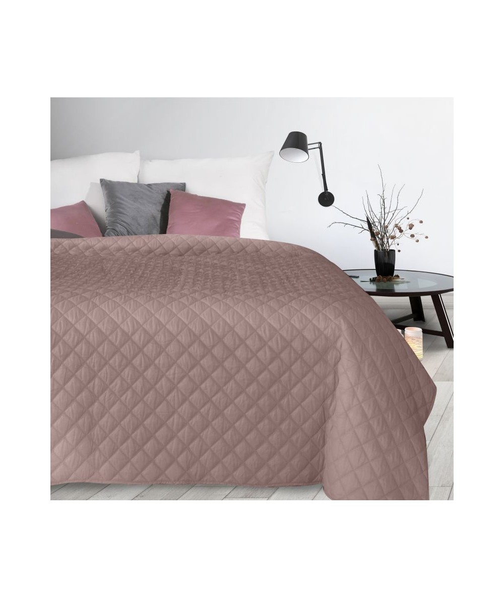 Narzuta mikrofibra Alara 3 220x240 ciemnoróżowa