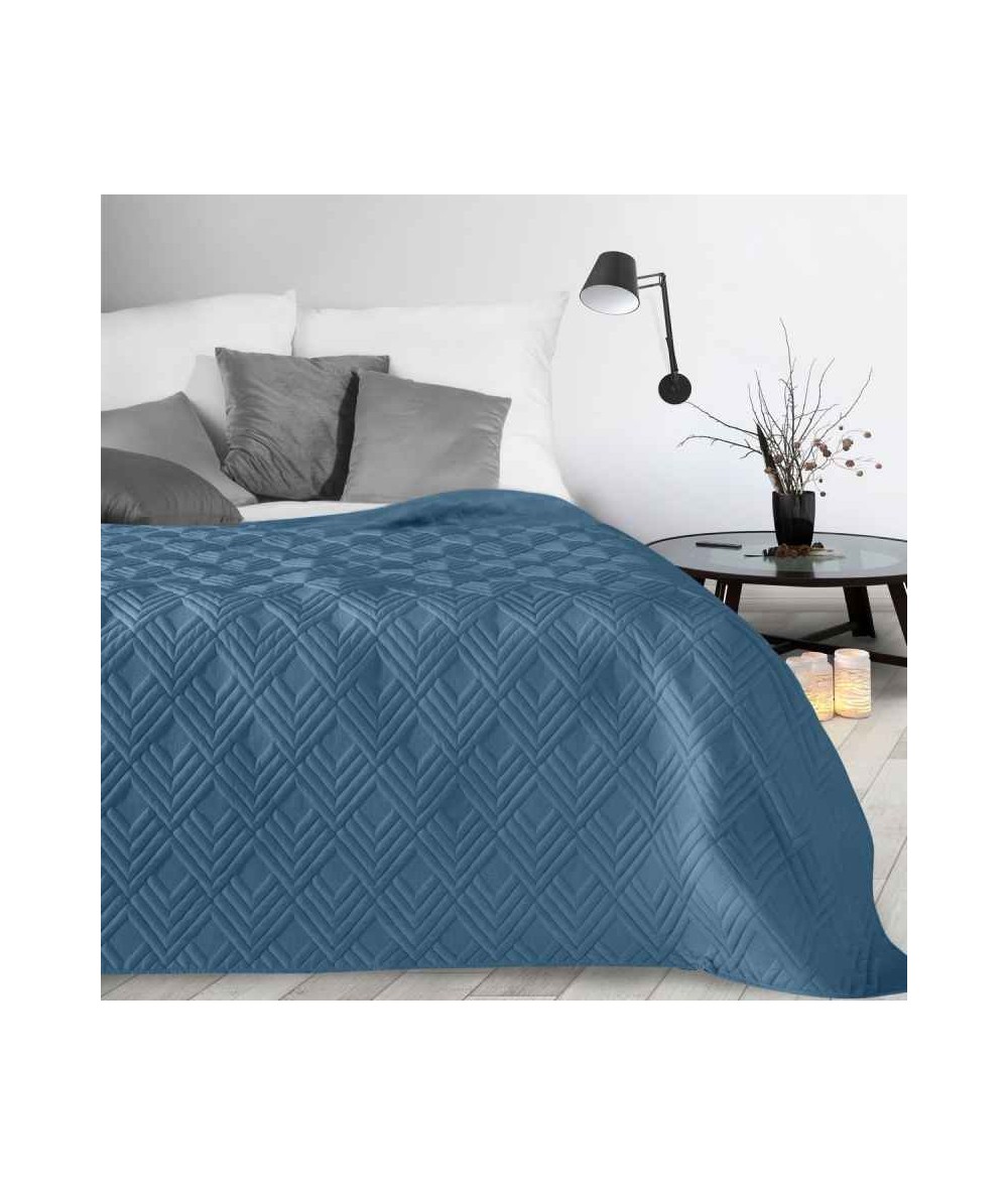 Narzuta mikrofibra Alara 1 220x240 niebieska