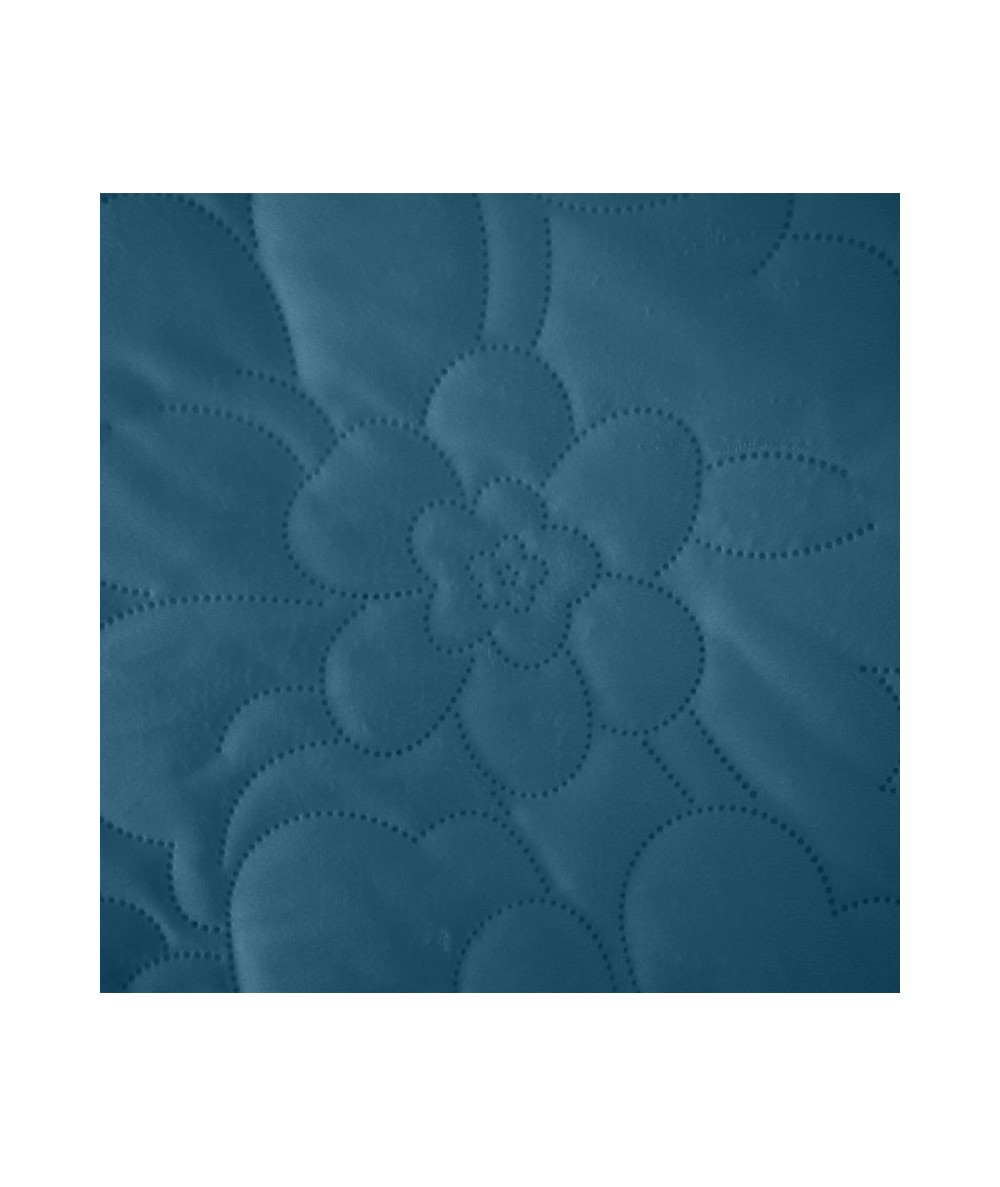 Narzuta welwetowa Ariel 4 230x260 niebieska