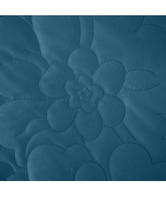 Narzuta welwetowa Ariel 4 230x260 niebieska