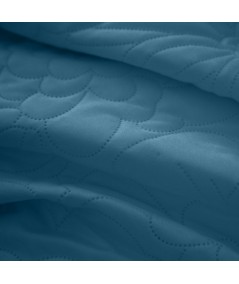 Narzuta welwetowa Ariel 4 230x260 niebieska