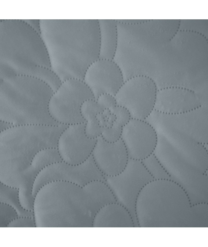 Narzuta welwetowa Ariel 4 170x210 stalowa