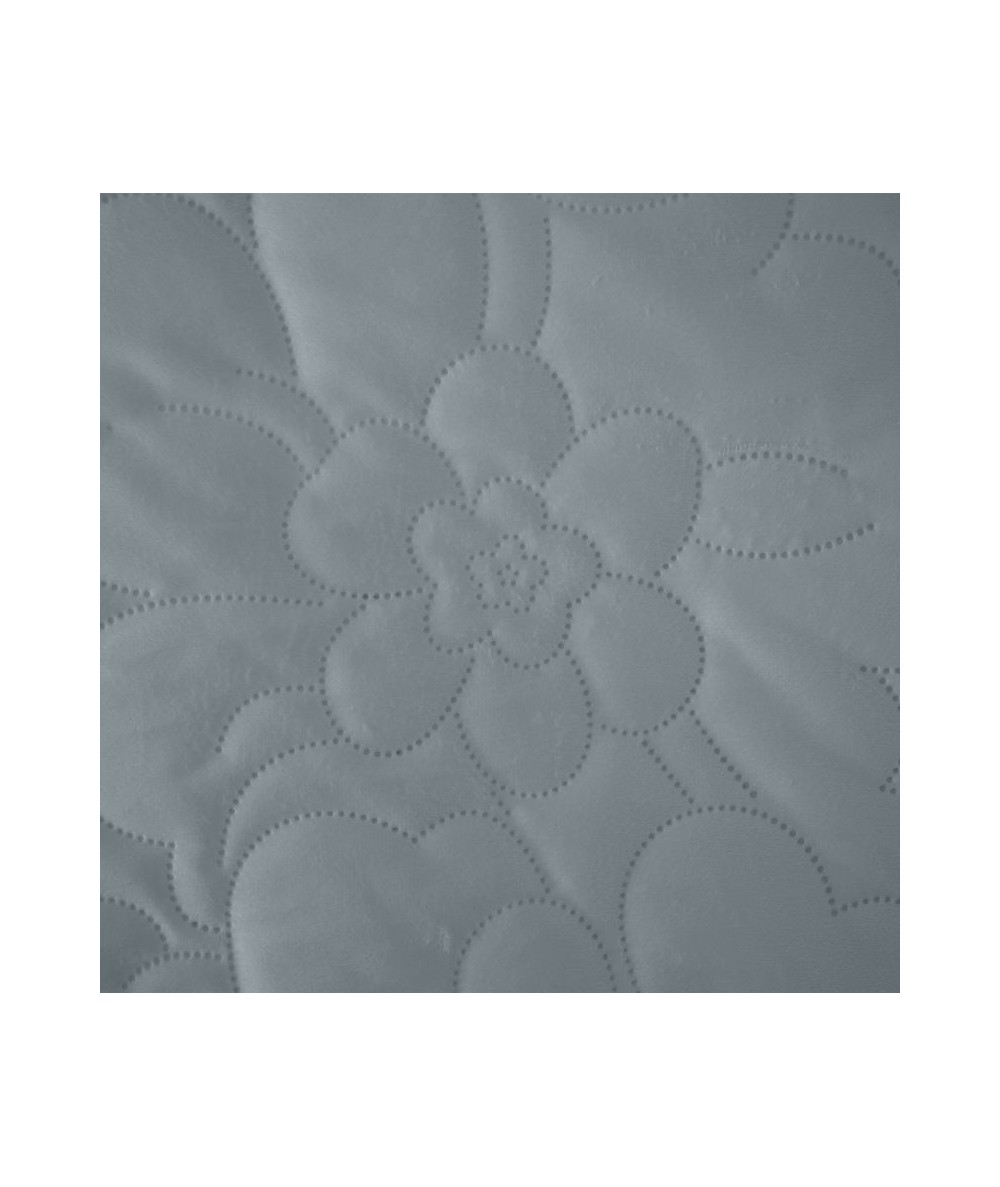 Narzuta welwetowa Ariel 4 170x210 stalowa