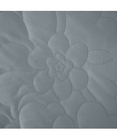 Narzuta welwetowa Ariel 4 170x210 stalowa