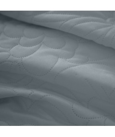 Narzuta welwetowa Ariel 4 170x210 stalowa