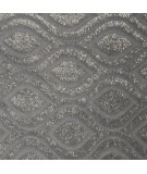 Narzuta z nadrukiem Lucinda 200x220 srebrna/szampan