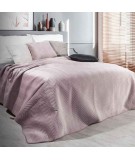 Narzuta welwetowa Sofia 220x240 pudrowa