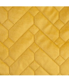 Narzuta welwetowa Luiz 70x160 musztardowa