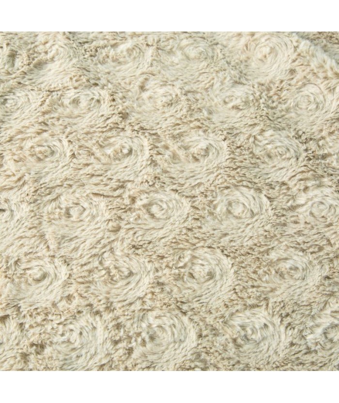Narzuta futrzana Rosalia 220x240 kremowa