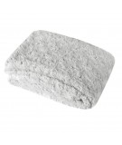 Narzuta futrzana Rosalia 70x160 srebrna