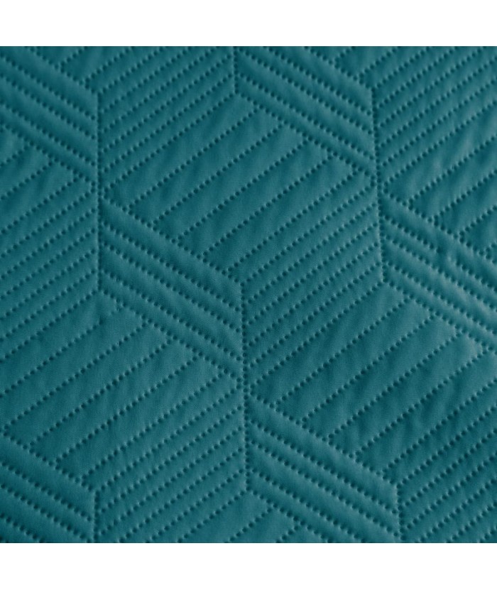 Narzuta mikrofibra Boni 2 70x160 ciemnoturkusowa