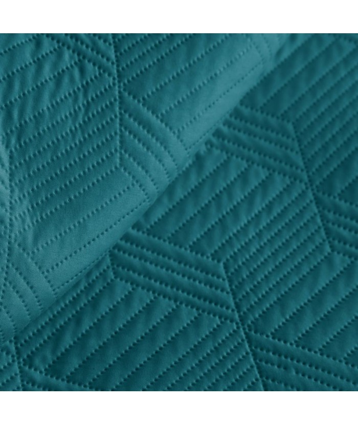 Narzuta mikrofibra Boni 2 70x160 ciemnoturkusowa