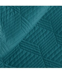 Narzuta mikrofibra Boni 2 70x160 ciemnoturkusowa