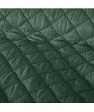 Narzuta mikrofibra Alara 3 70x160 ciemnozielona