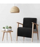 Narzuta mikrofibra Alara 3 70x160 czarna