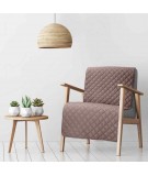 Narzuta mikrofibra Alara 3 70x160 ciemnoróżowa