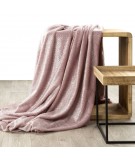 Koc pluszowy Beth 70x160 różowy