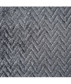 Koc pluszowy Beth 200x220 stalowy